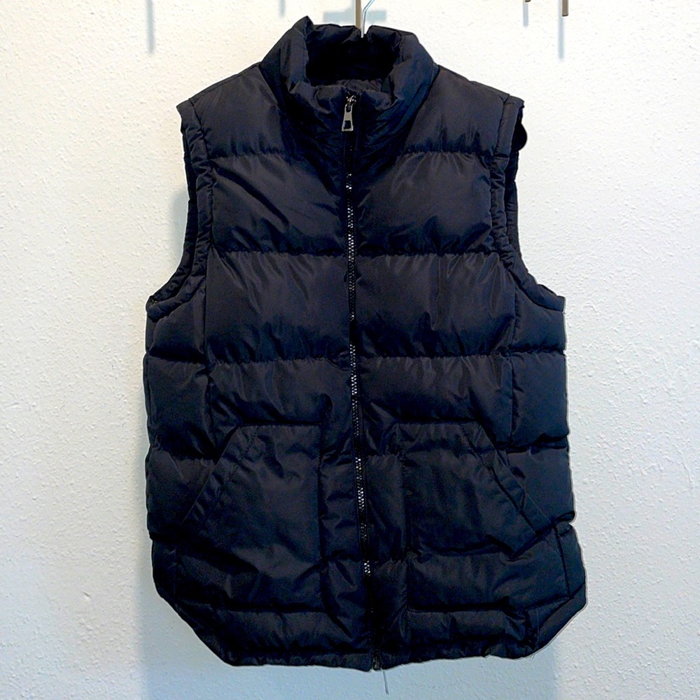 Black Puffer Vest Size 10/12 - Picture 2 of 12